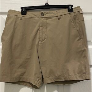 Men's Tan Shorts by Lululemon